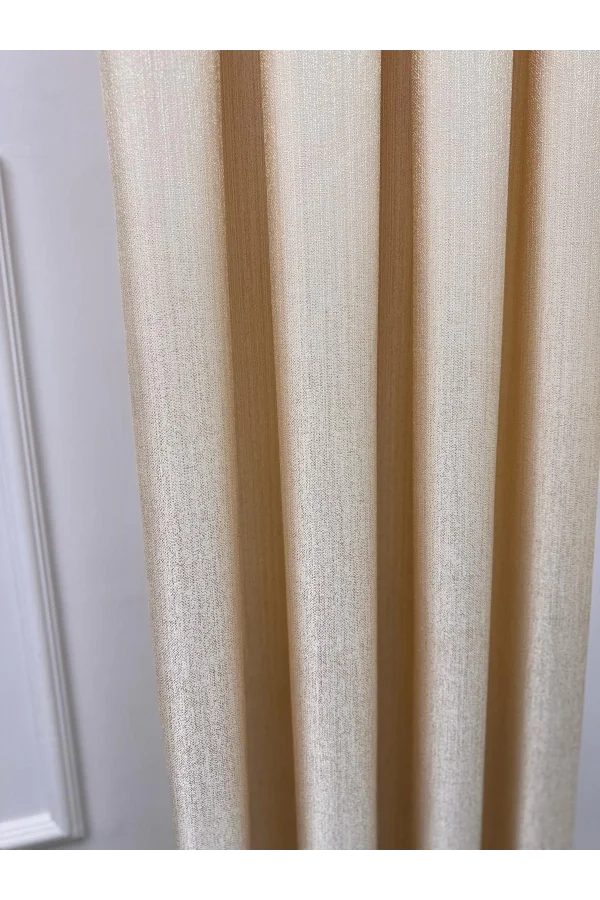 NİVEMESHOME ELİS V-101 FON PERDE 1/3 SIK PİLELİ PERDE APM