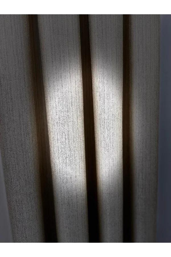 NİVEMESHOME ELİS V-5206 FON PERDE 1/3 SIK PİLELİ PERDE APM