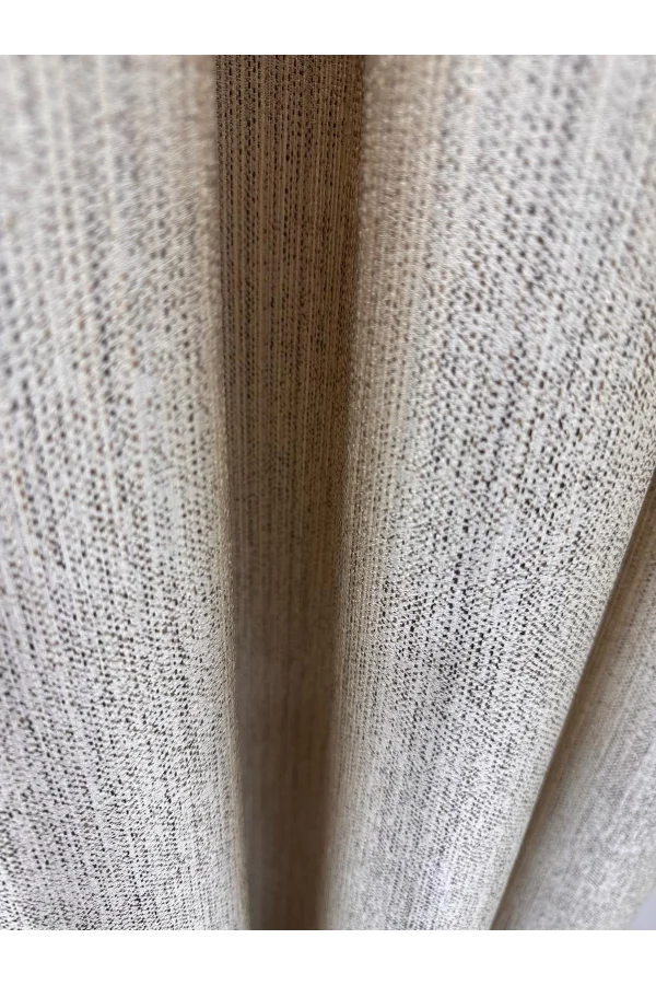 NİVEMESHOME ELİS V-5206 FON PERDE 1/3 SIK PİLELİ PERDE APM