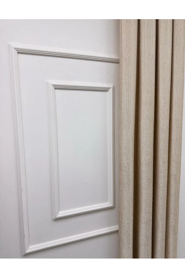 NİVEMESHOME ELİS V-5206 FON PERDE 1/3 SIK PİLELİ PERDE APM