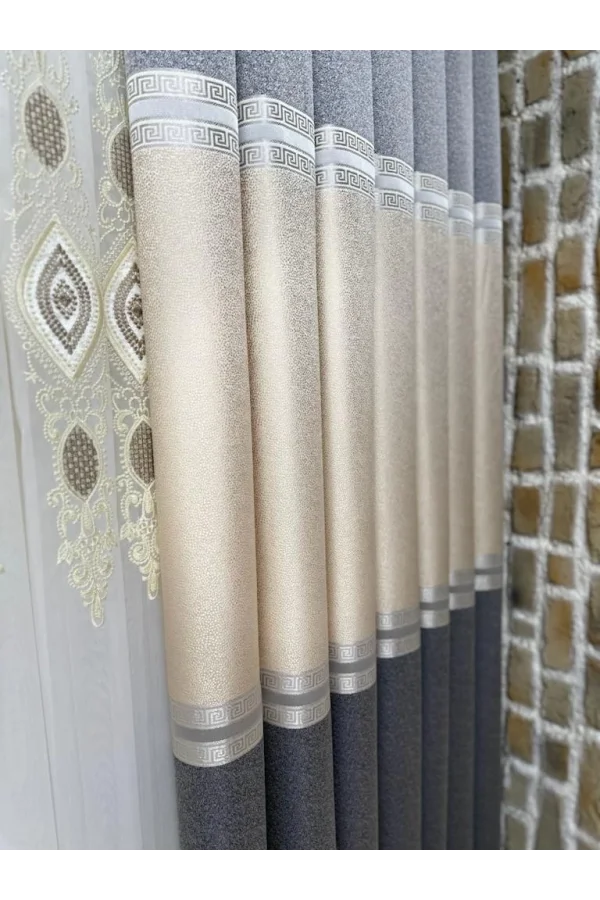 Номер товара NIVEMESHOME ELIZA V-190, 1/3, плотная ткань, затемнение, APM