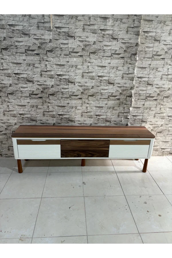 NİVEMESHOME ESTA CREMA DE NUEZ MESA DE TV