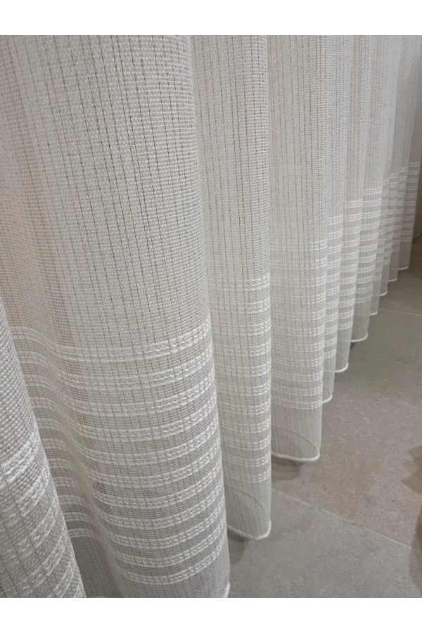 NİVEMESHOME EYMES 1/3 DICHTE FALTIGE VOILE-VORHANG APM