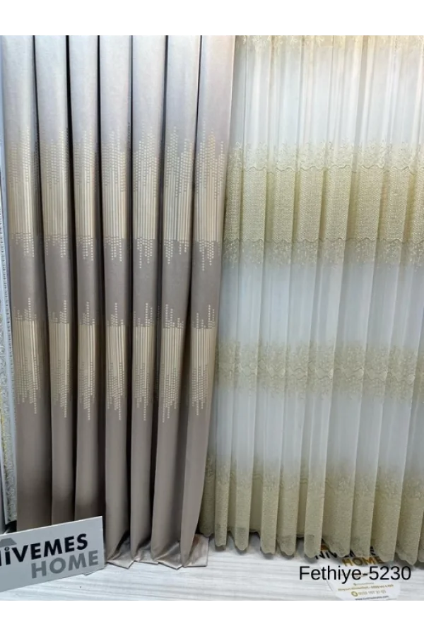 NİVEMESHOME FETHİYE 614178 TAŞ V-5230 1/3 SIK PİLELİ TENDA FONO APM