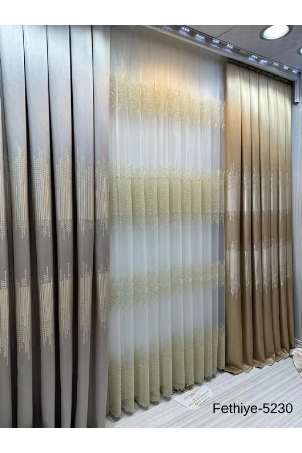 NİVEMESHOME FETHİYE 614178 TAŞ V-5230 1/3 SIK PİLELİ TENDA FONO APM