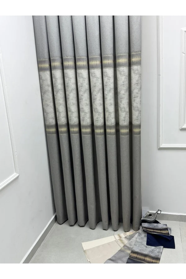 NİVEMESHOME FJ614365 V_5424 UMUT 1/3 SIK PİLE FON PERDE