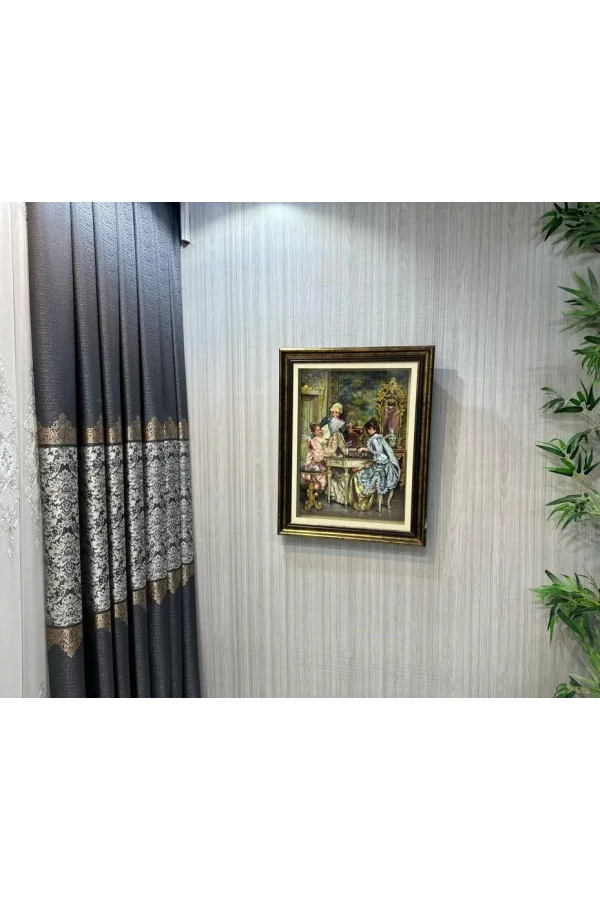 NİVEMESHOME FJ631749 V-2540 ARORA ANTRASİT 1/3 SIK PİLELİ FON PERDE APM