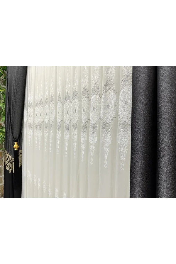 NIVEMESHOME FOLDET 2811 1/3 THICK PLEATED TULLE CURTAIN APM