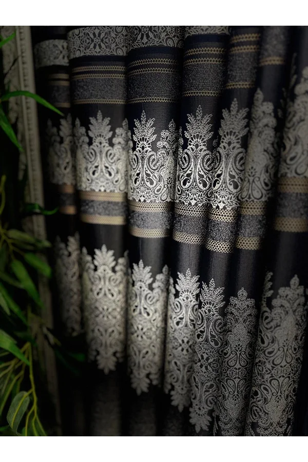 NİVEMESHOME FT632255 V-530 ANTAKYA DUNKELBLAU 1/3 DICHT FALTROLLO APM