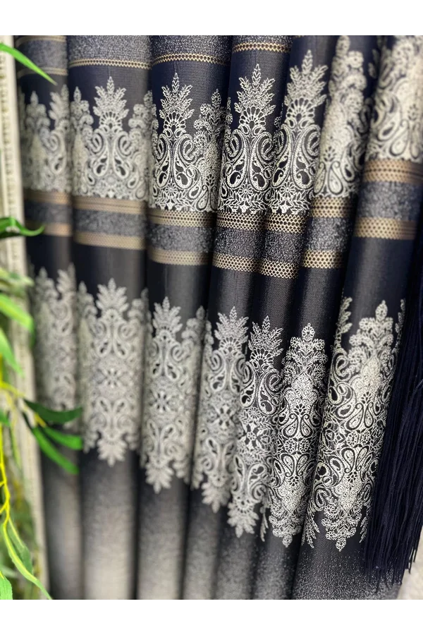 NİVEMESHOME FT632255 V-530 ANTAKYA DUNKELBLAU 1/3 DICHT FALTROLLO APM