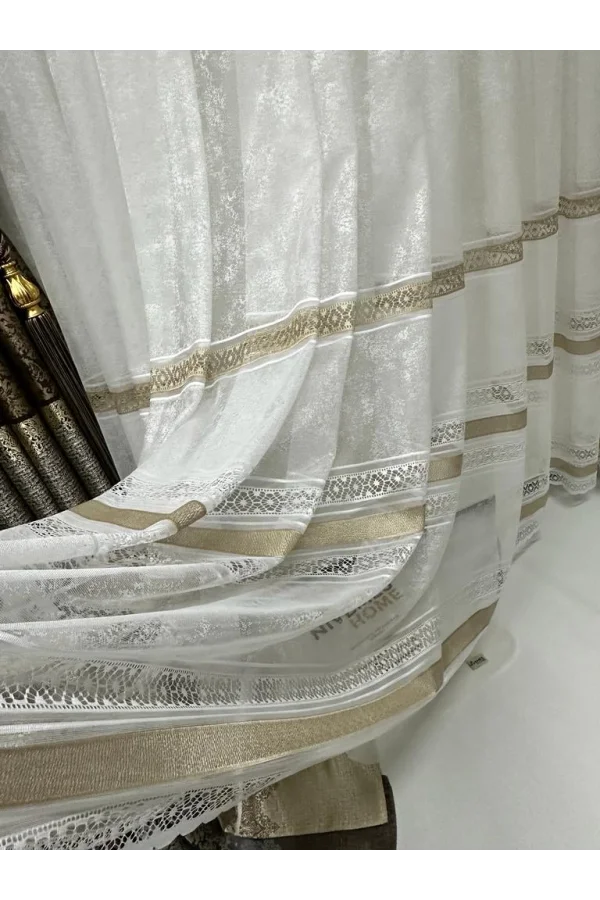 NİVEMESHOME GARDENYA 1/3 GUSTO PILONNAZY TÜL PERDE APM