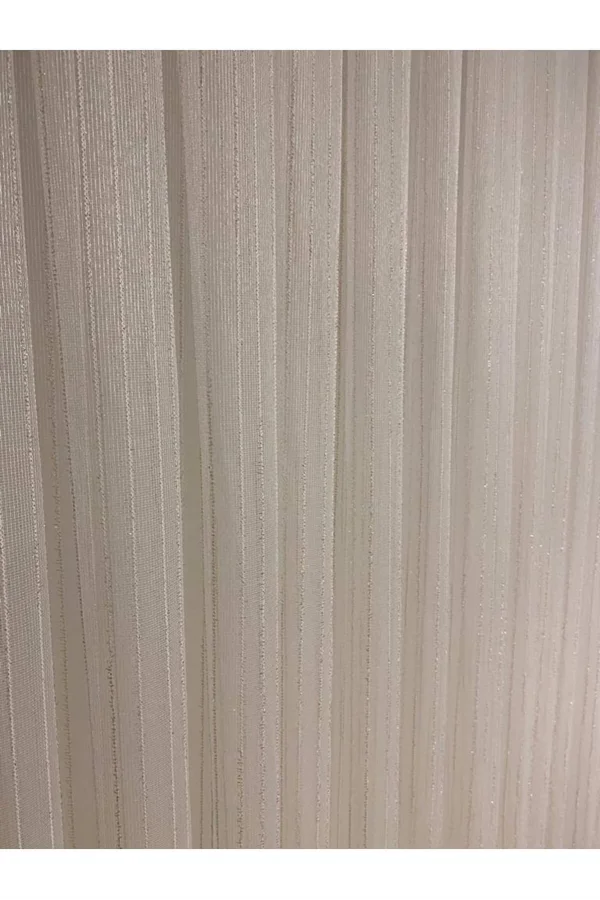 NİVEMESHOME GREEK GOLD FİTİLLİ 1/3 SIK PİLELİ TÜLL-VORHANG