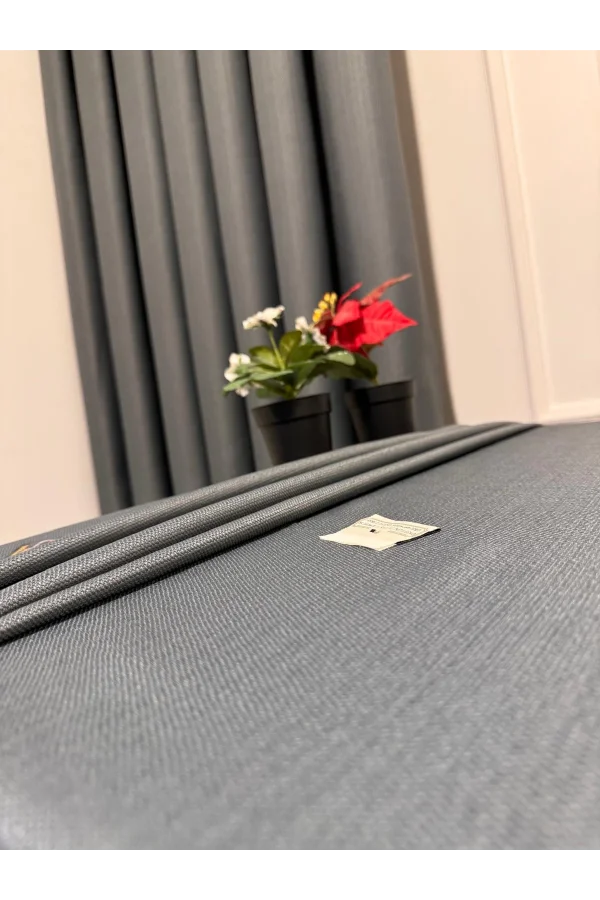 NİVEMESHOME GRAY 140X220 LINEN TABLECLOTH