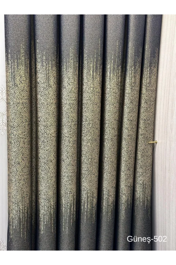 NİVEMESHOME GÜNEŞ FT632121 الأزرق الداكن V-502 1/3 الستائر الشبكية الكثيفة APM