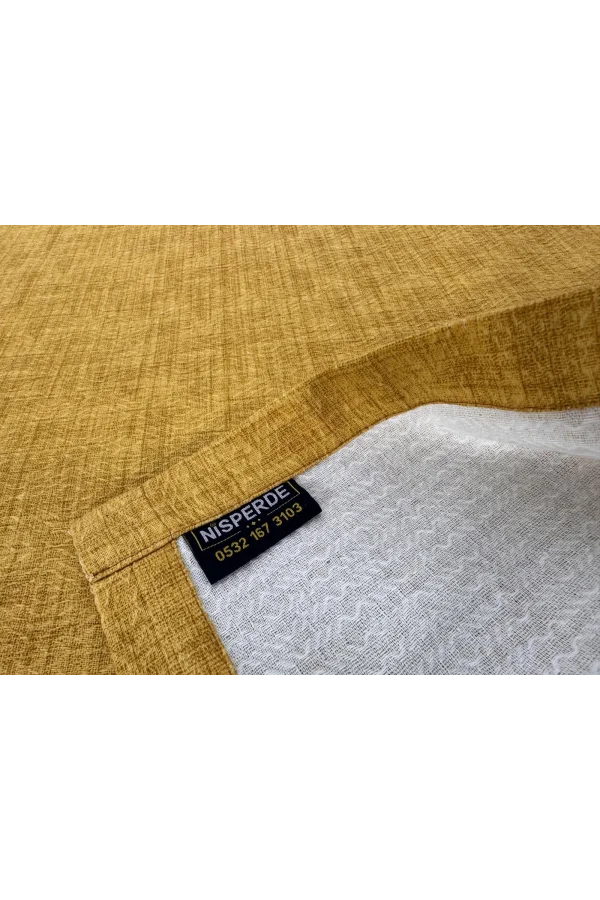 NİVEMESHOME HARDAL 160X230 TEK PİKE ÖRTÜSÜ TEK KİŞİLİK