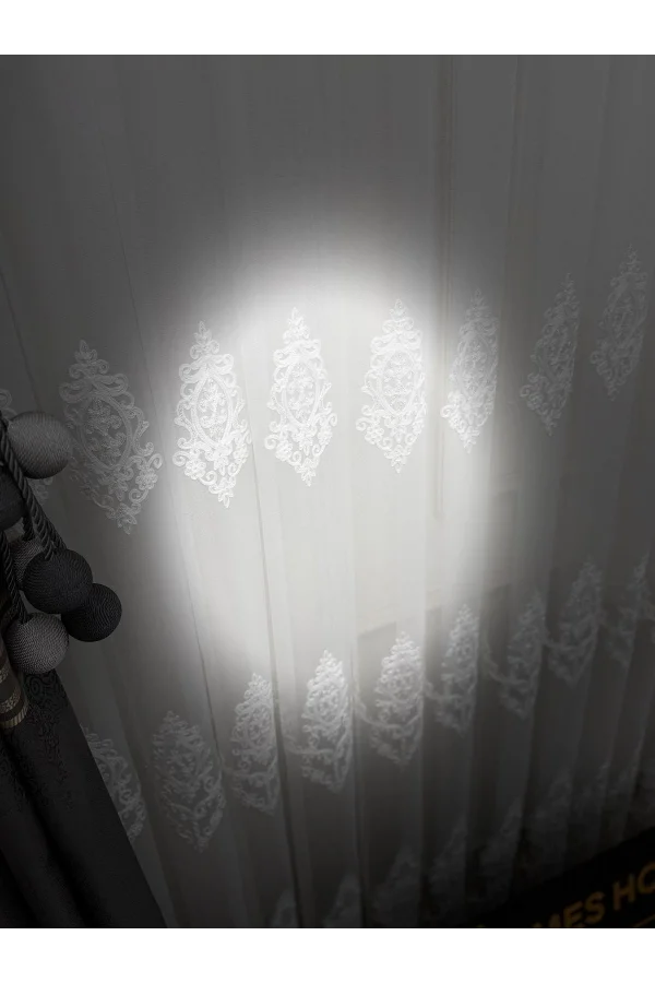 NİVEMESHOME HARE 1/2,5 PİLELİ TÜL PERDE APM