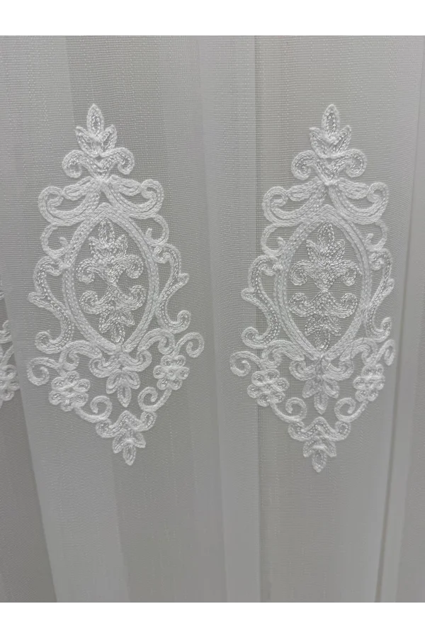 NİVEMESHOME HARE 1/3 PİLELİ TÜL PERDE APM