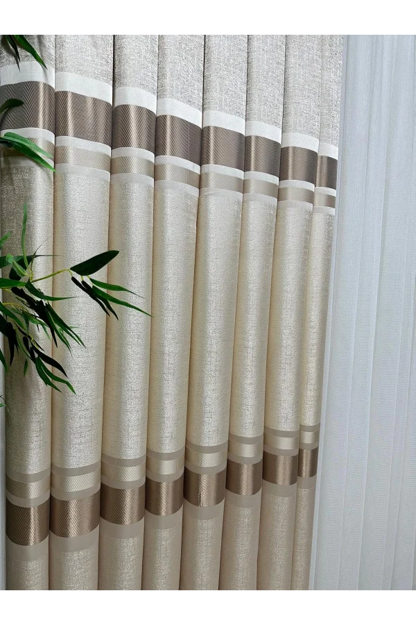 NİVEMESHOME TRAUM LEBEN SIMENA V-115 1/3 DICK PLEATED VORHANG APM