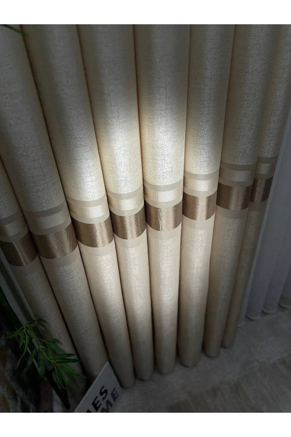 NİVEMESHOME TRAUM LEBEN SIMENA V-115 1/3 DICK PLEATED VORHANG APM