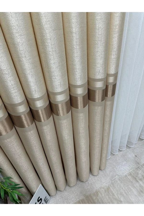 NİVEMESHOME TRAUM LEBEN SIMENA V-115 1/3 DICK PLEATED VORHANG APM