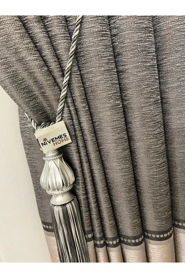 NİVEMESHOME HAYALLİFE Ozean V-5412 1/3 HOHE STEIFEN VORHANG