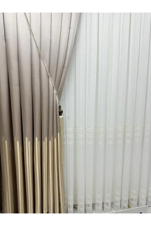 NİVEMESHOME HERCAİ ORO 1/3 TELA DE TULE APILADA