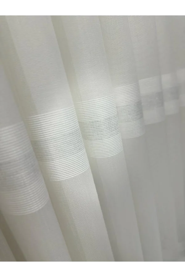 NİVEMESHOME HERCAİ HY019 PLISADO DE TUL PLATA 1/3 PMA