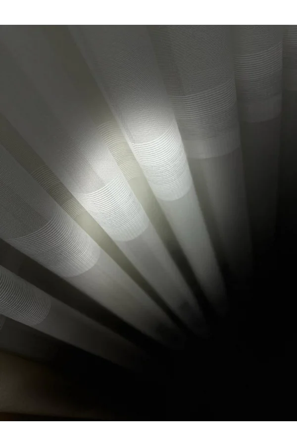 NİVEMESHOME HERCAİ HY019 PLISADO DE TUL PLATA 1/3 PMA