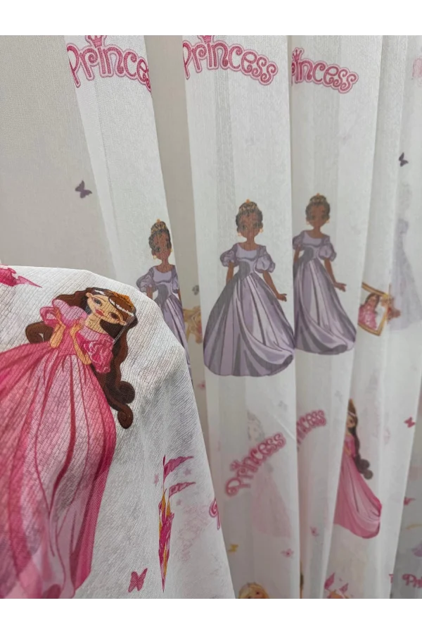 АДАПТЕП HYL00009.801 KRDT204096 Принцесса ДЕТСКАЯ КОМНАТА 1/2.5 PILE ТЮЛЬ ЗАНАВЕСЫ APM