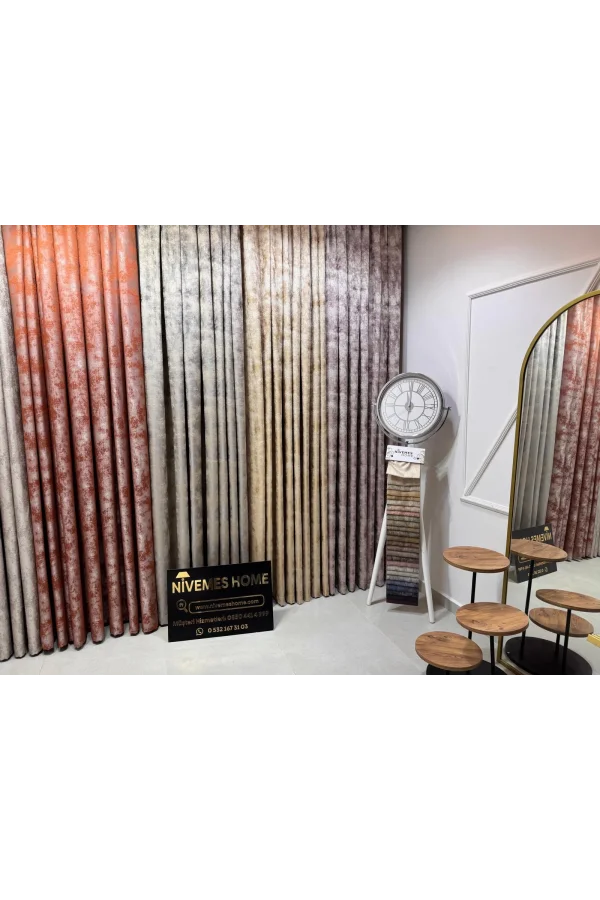 NİVEMESHOME ISTANBUL V-1001 1/3 GUSTO GOFRATO SHIPOVOE ZASTELO APM