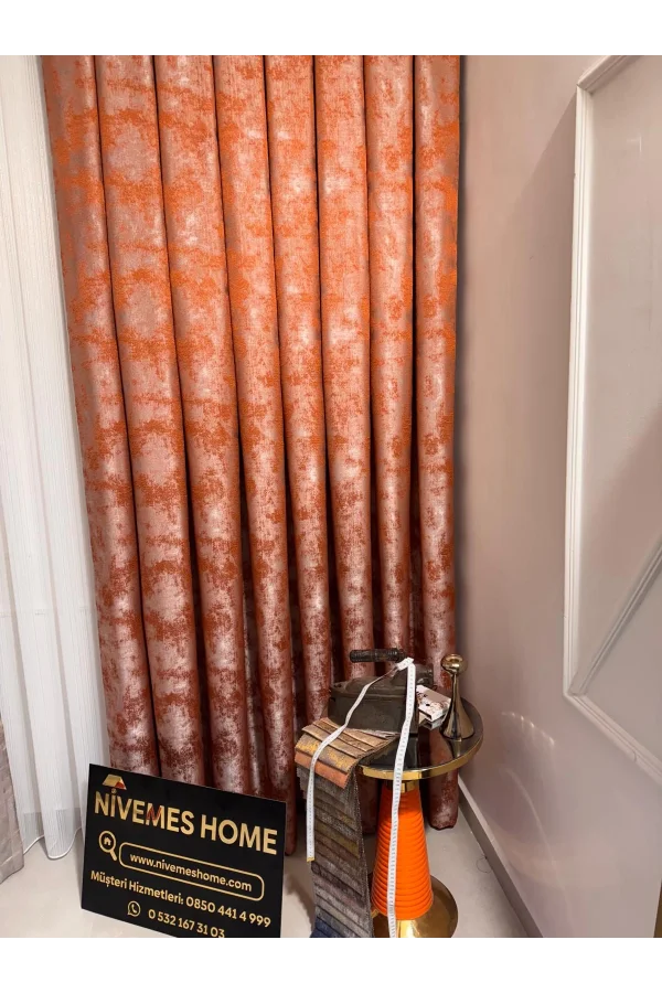 NİVEMESHOME ISTANBUL V-5204 1/3 DICHTEN STAPELVORHANG APM