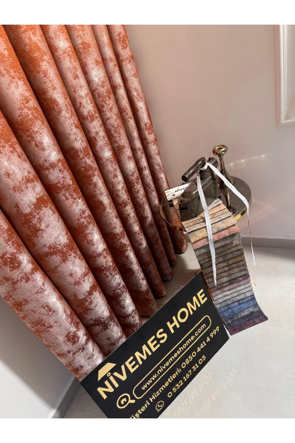 NİVEMESHOME ISTANBUL V-5204 1/3 DICHTEN STAPELVORHANG APM