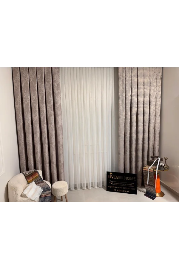 NİVEMESHOME ISTANBUL V-5304 1/3 TESSUTO A PANNELLI FIT PERDE APM