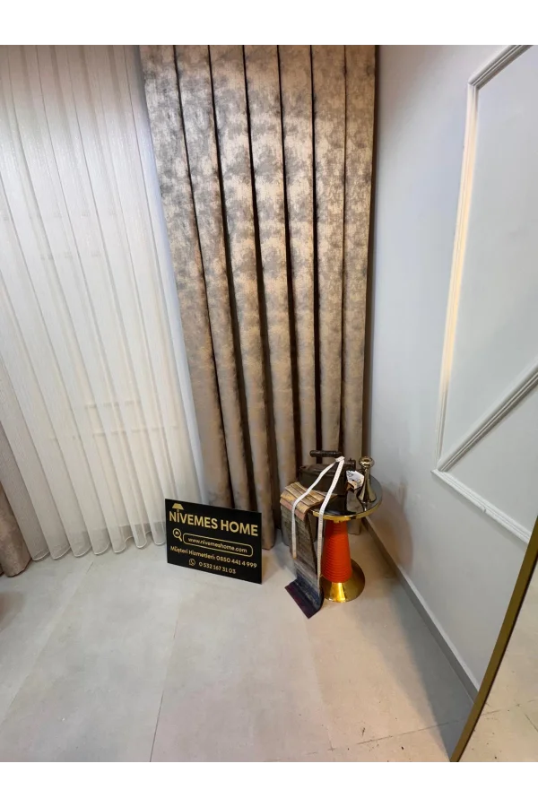 NİVEMESHOME ISTANBUL V-5304 1/3 TESSUTO A PANNELLI FIT PERDE APM