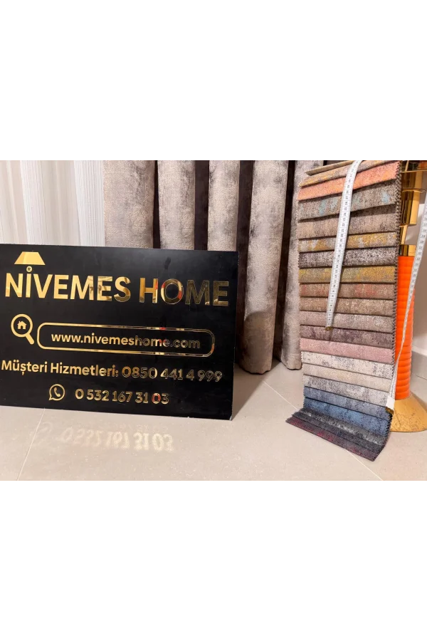 NİVEMESHOME ISTANBUL V-5304 1/3 TESSUTO A PANNELLI FIT PERDE APM