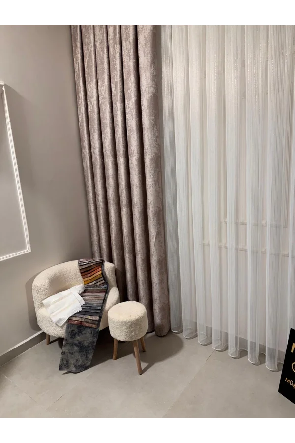 NİVEMESHOME ISTANBUL V-5304 1/3 TESSUTO A PANNELLI FIT PERDE APM