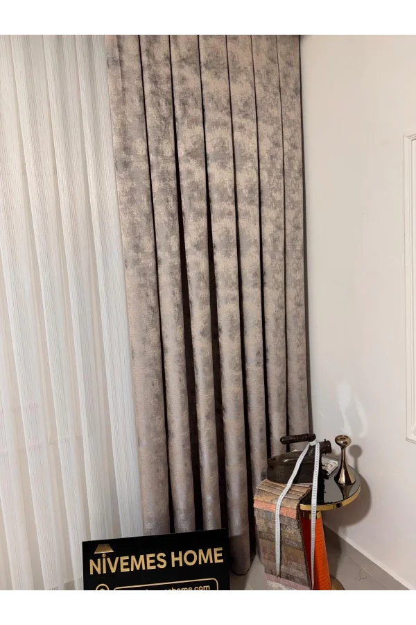 NİVEMESHOME ISTANBUL V-5304 1/3 TESSUTO A PANNELLI FIT PERDE APM