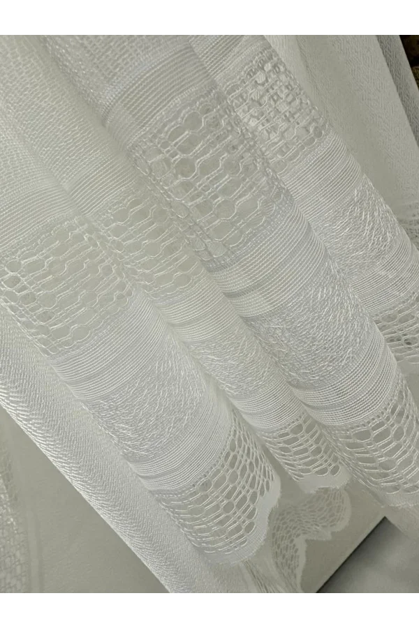 NİVEMESHOME JEWEL 1/3 SIK PİLELİ TÜL PERDE APM