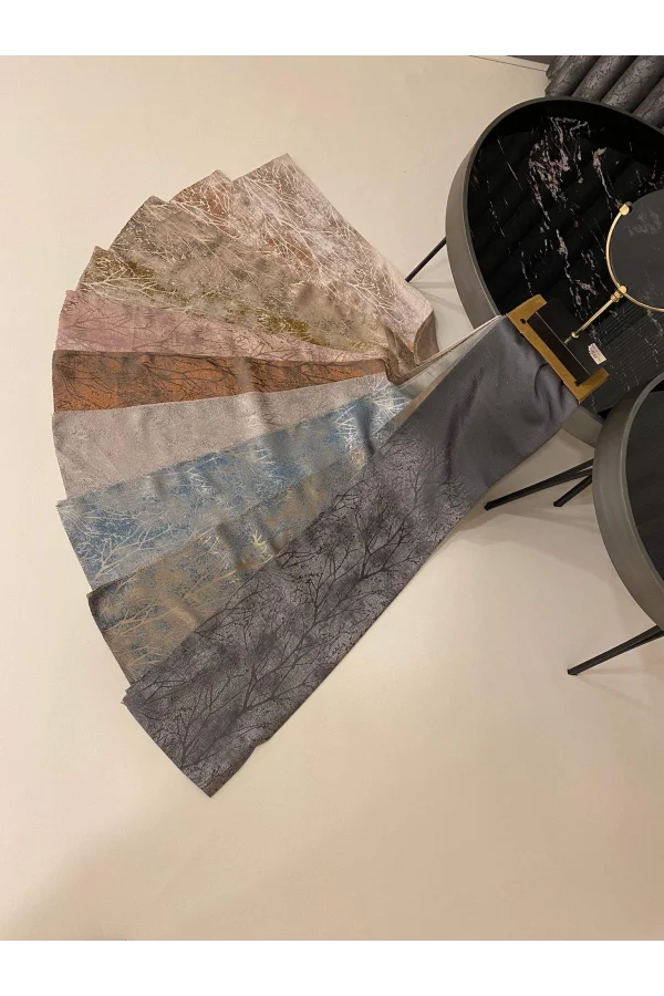 NİVEMESHOME JUNDA GRAU 1/3 DICK BÜNTEL VORHANG APM