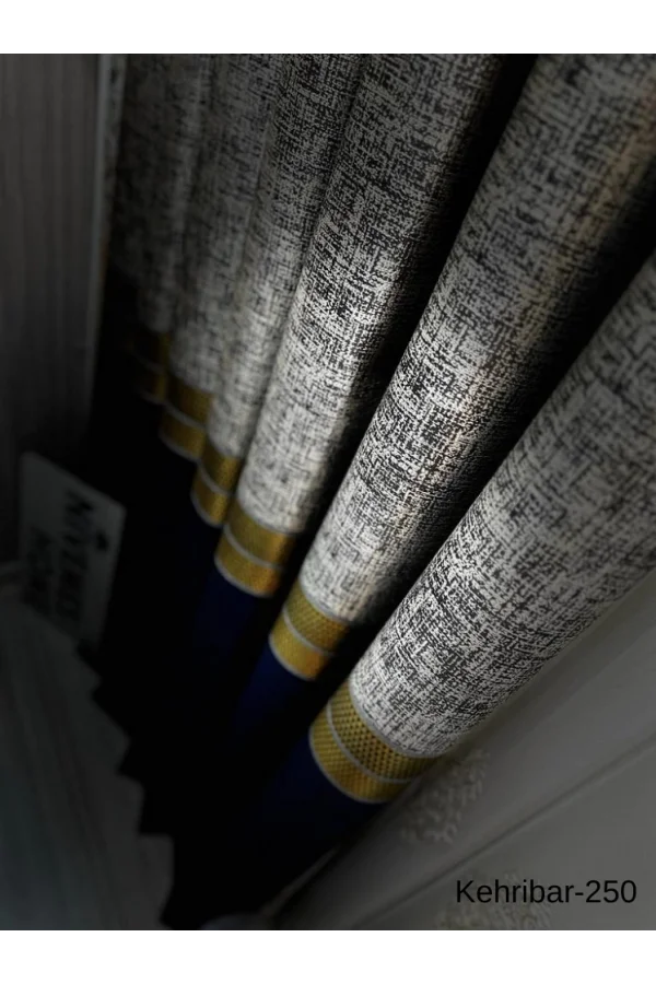 NİVEMESHOME BERNSTEIN FT614162 DUNKELBLAU V-250 1/3 DICHTE PILZIGE SCHATTENBANDBAPE