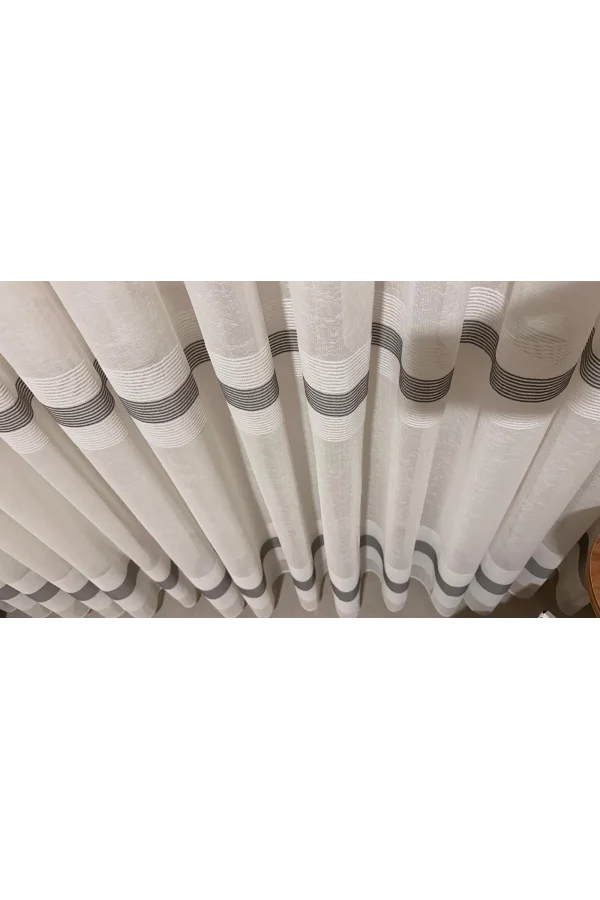 NİVEMESHOME KETEN MAYA W011905.804 1/2,5 SIK PİLELİ TÜL PERDE APM