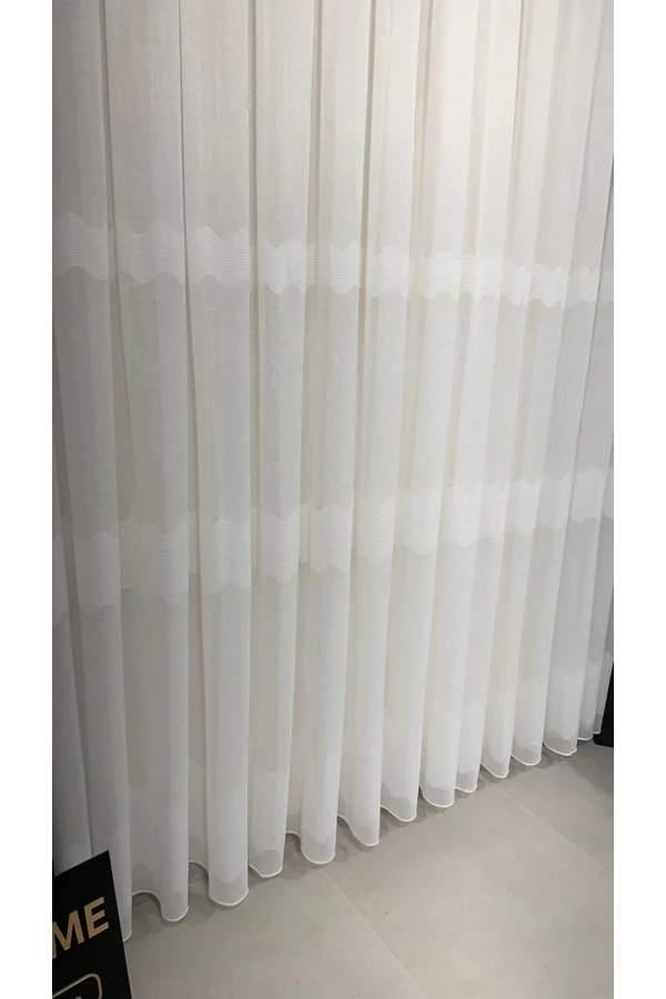 NİVEMESHOME LINO TENDA MIRÀ W011908.801 1/3 TÈLÀ A PIEGHE FOLTE APM