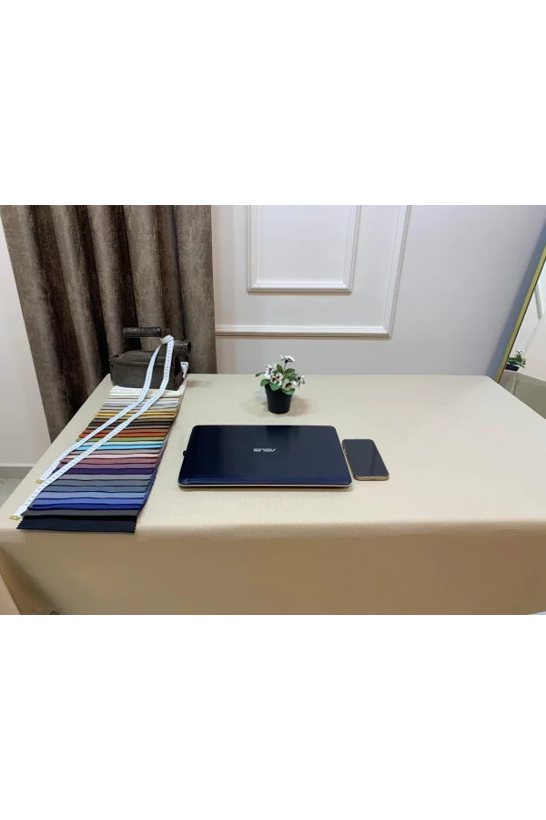 NİVEMESHOME KETEN TREND MASA ÖRTÜSÜ BEJ APM