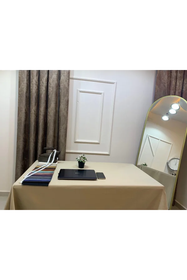 NİVEMESHOME KETEN TREND MASA ÖRTÜSÜ BEJ APM