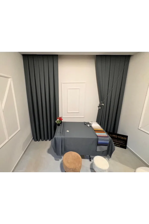 NİVEMESHOME KETEN TREND MASA ÖRTÜSÜ GRİ APM