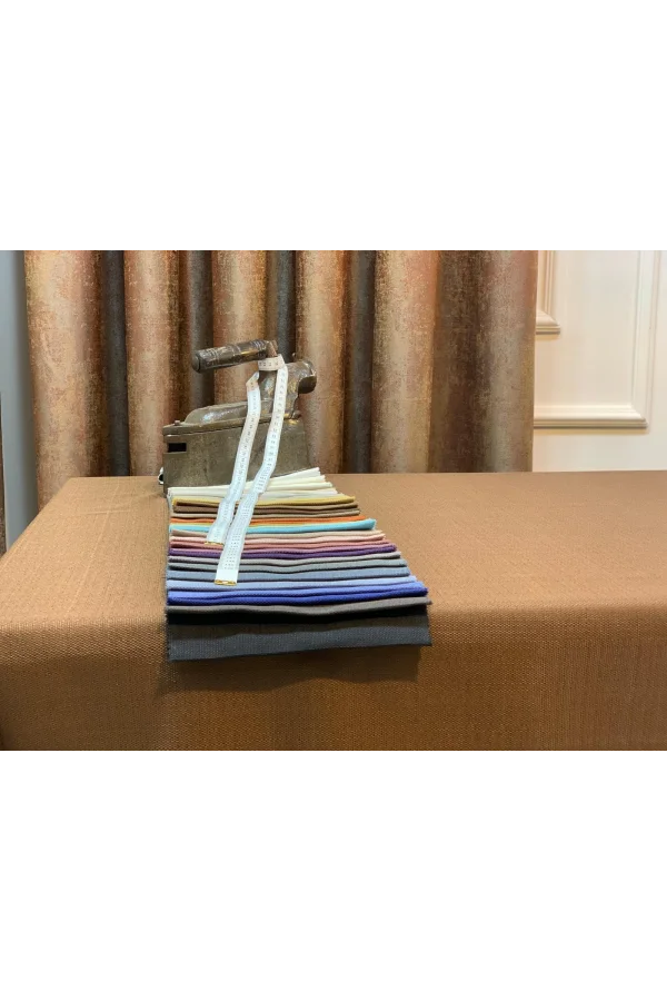 NIVEMESHOME TOVAGLIA DI TENDENZA IN LINO KAHVE APM