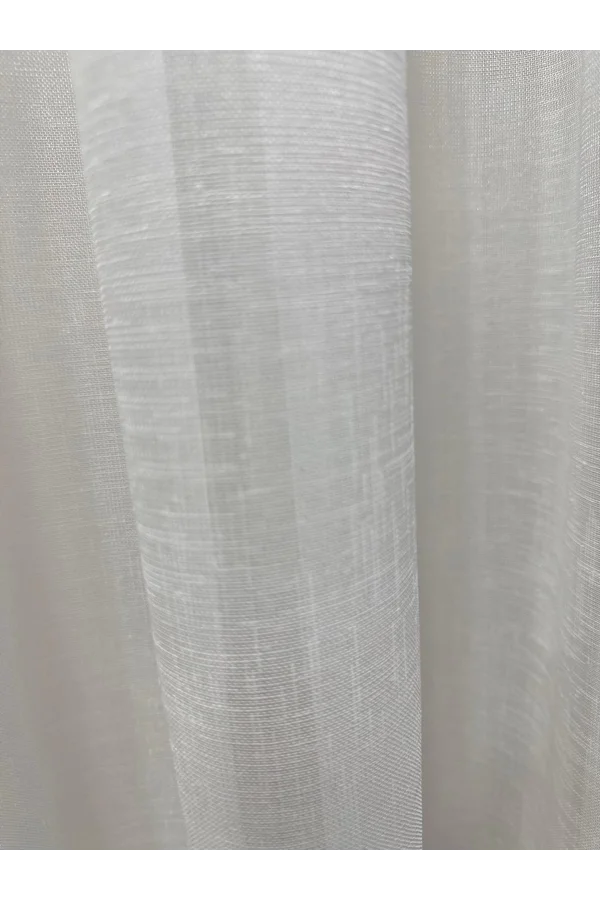 NİVEMESHOME LEINEN VOILE VORHANG EYMES SEZER WÜSTENDESIGN 1/3 DICK GEPLISSIERTE VOILE VORHANG APM