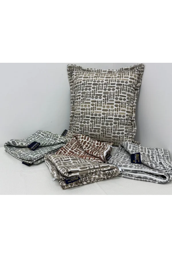 FUNDA DE COJÍN NIVEMESHOME 45X45 LISA 03 VIZON