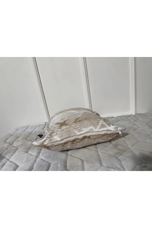 NIVEMESHOME CUSHION COVER 45X45 MATEO 63-01 CREAM-COFFEE