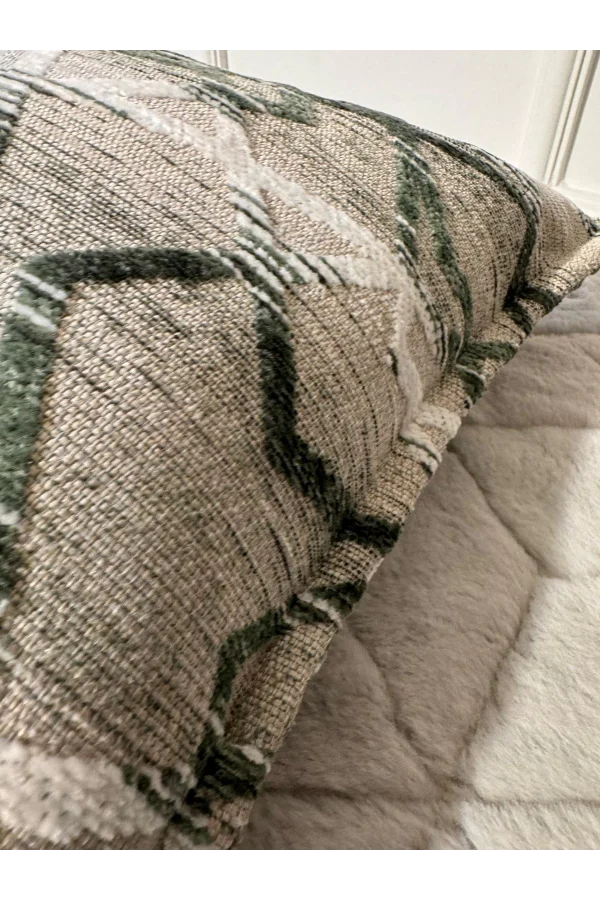 NIVEMESHOME COPRICUSCINO 45X45 MATEO 63-04 VERDE-CREMA